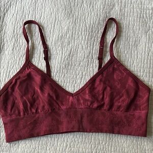 Lululemon Burgundy Bra